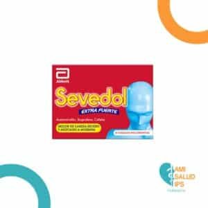 ACETAMINOFEN, IBUPROFENO, CAFEINA 400MG+250MG+65MG TABLETA SEVEDOL EXTRA FUERTE