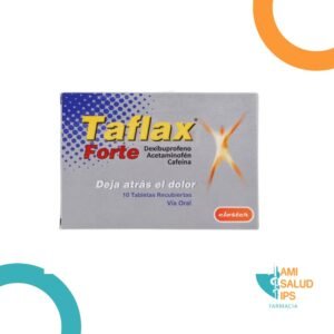 ACETAMINOFEN + CAFEINA + DEXIBUPROFENO 250MG+65MG+200MG  TABLETA TAFLAX FORTE CLOSTER PHARMA