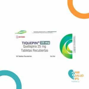 QUETIAPINA 25MG TABLETA TIQUEPIN