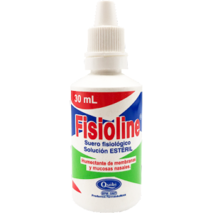 CLORURO DE SODIO 0.9G/100ML SOLUCION NASAL GOTAS FCO*30ML FISIOLINE SUERO FISIOLOGICO