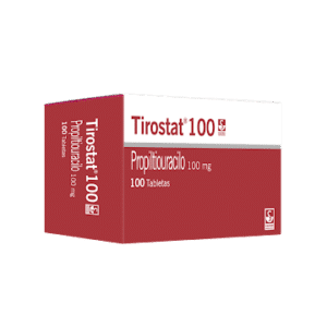 PROPILTIURACILO 100MG TABLETA TIROSTAT