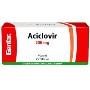 ACICLOVIR 200MG TABLETA GENFAR