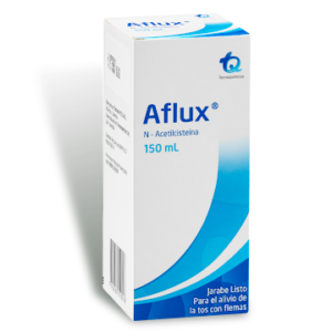 N-ACETILCISTEINA 100MG JARABE LISTO FRASCO*150ML AFLUX