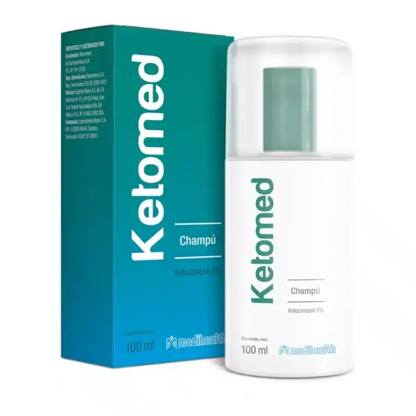 KETOCONAZOL 2G/100ML (2%) SHAMP FCOX100ML CX1 KETOMED