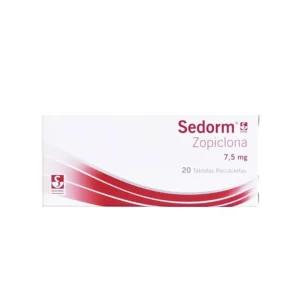 ZOPICLONA 7.5MG TABLETA RECUBIERTA SEDORM