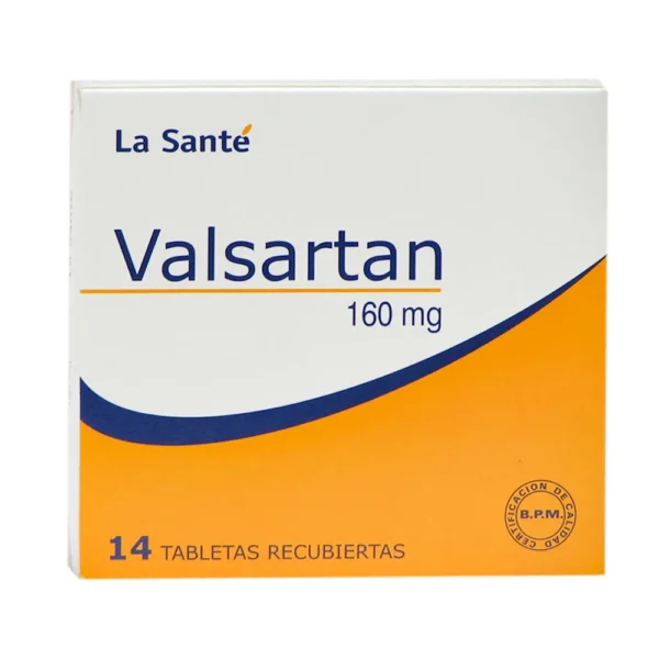 VALSARTAN 160MG TABLETAS RECUBIERTA LA SANTE