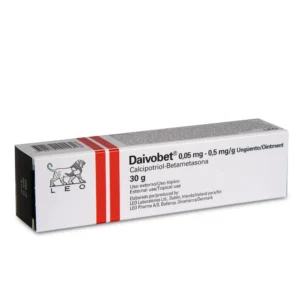CALCIPOTRIOL 0,05MG + BETAMETASONA 0,5MG/G DAIVOBET UNGÜENTO X 30G LEO