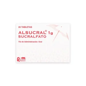 SUCRALFATO 1G  TABLETAS ALSUCRAL ROPSOHN