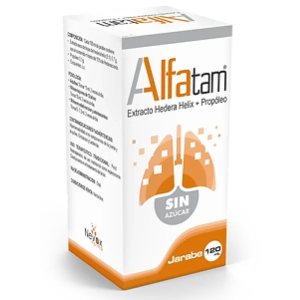 HEDERA HELIX + PROPOLEO 0.1G+0.7G / ML FRASCO X 120ML ALFATAM JARABE