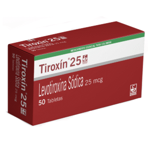 LEVOTIROXINA SODICA 25MCG TABLETA TIROXIN