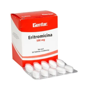 ERITROMICINA 500MG TABLETA GENFAR
