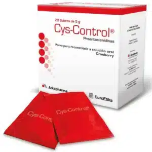 CRANBERRY VACCINIUM MACROPON JUGO CONCENTRADO-EQUIVALENTE A 18 MG DE PROANTOCIANIDINAS CYS-CONTROL SOBRES
