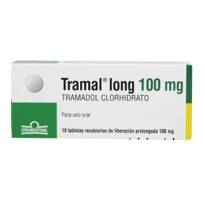 TRAMADOL 100 MG TABLETA LIBERACION PROLONGADA TRAMAL LONG