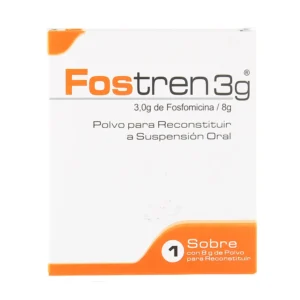 FOSFOMICINA TROMETAMOL 3.0 GR/8 GR POLVO PARA RECONSTRUIR EN POLVO ORAL SOBRE FOSTREN NEVOX FARMA