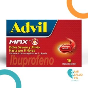 ADVIL MAX CAJA X 16 CAPSULAS