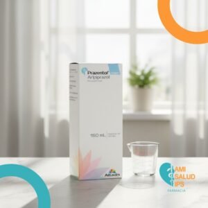PRAZENTOL ARIPIPRAZOL 0.1% SOLUCION ORAL FRASCO*150ML ALTADIS FARMACEUTICA
