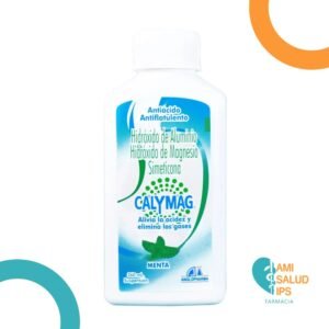 CALYMAG MENTA HIDROXIDO DE ALUMINIO, HIDROXIDO DE MAGNESIO, SIMETICONA 200MG+200MG+20MG FRASCO X 360 ML