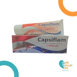 GLUCOSAMINA, CONDROITINA, CAPSICUM GEL TOPICO TUBO X 90G CAPSIFLAM FLORA LAB
