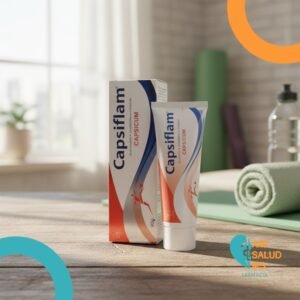 CAPSIFLAM GLUCOSAMINA, CONDROITINA, CAPSICUM GEL TOPICO TUBO X 90G FLORA LAB