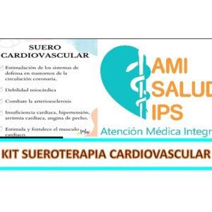 KIT COMPLETO PARA SUEROTERAPIA CARDIOVASCULAR