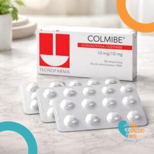 COLMIBE ATORVASTATINA 10MG, EZETIMIBA 10MG C*30 COMPRIMIDOS TECNOFARMA