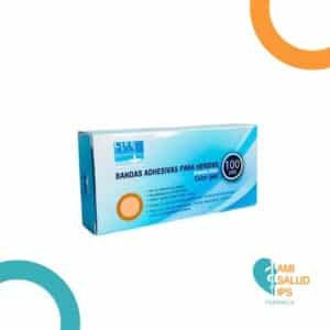 CURAS REDONDAS PARA HERIDAS LIFE CARE * 100 UNIDADES