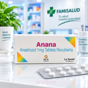 ANANA ANASTROZOL 1MG C*28 TABLETAS RECUBIERTAS LA SANTE