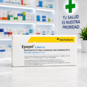 Epoyet Eritropoyetina Humana 2000ui * 5 Viales Biosidus