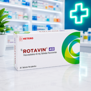 ROTAVIN ROSUVASTATINA 40MG C*30 TABLETAS RECUBIERTAS HETERO