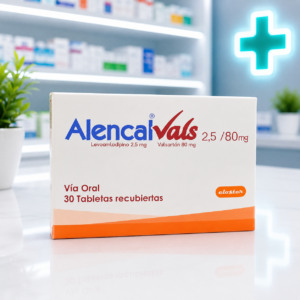 ALENCAL VALS LEVOAMLODIPINO 2.5MG VALSARTAN 80MG C*30 TABLETAS RECUBIERTAS - CLOSTER PHARMA
