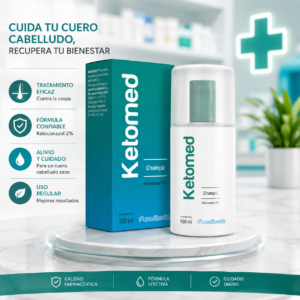KETOMED CHAMPU KETOCONAZOL 2% CHAMPU FRASCO*100ML MEDIHEATH