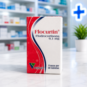 FLOCURTIN FLUDROCORTISONA 0.1MG FRASCO*50 TABLETAS - VESALIUS PHARMA