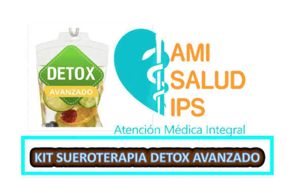 KIT COMPLETO PARA SUEROTERAPIA DETOX AVANZADO