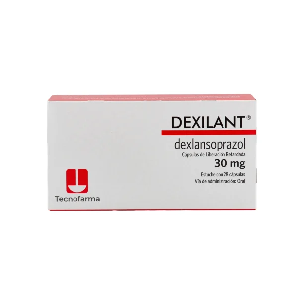 DEXLANSOPRAZOL 30MG CAPSULA DE LIBERACION RETARDADA DEXILANT