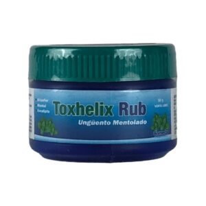 TOXHELIX RUB UNGUENTO TOPICO DESCONGESTIONANTE ALCANFOR, MENTOL Y EUCALIPTO POTE X 50G
