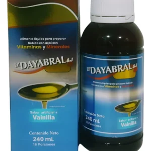 MULTIVITAMINICO DAYABRAL JARABE VAINILLA FCO X 240ML NALEMAM