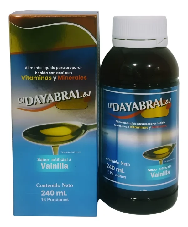 MULTIVITAMINICO DAYABRAL JARABE VAINILLA FCO X 240ML NALEMAM
