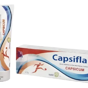 GLUCOSAMINA, CONDROITINA, CAPSICUM GEL TOPICO TUBO X 90G CAPSIFLAM FLORA LAB