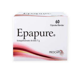 ICOSAPENTANOATO DE ETILO 1 G CAPSULA BLANDA EPAPURE