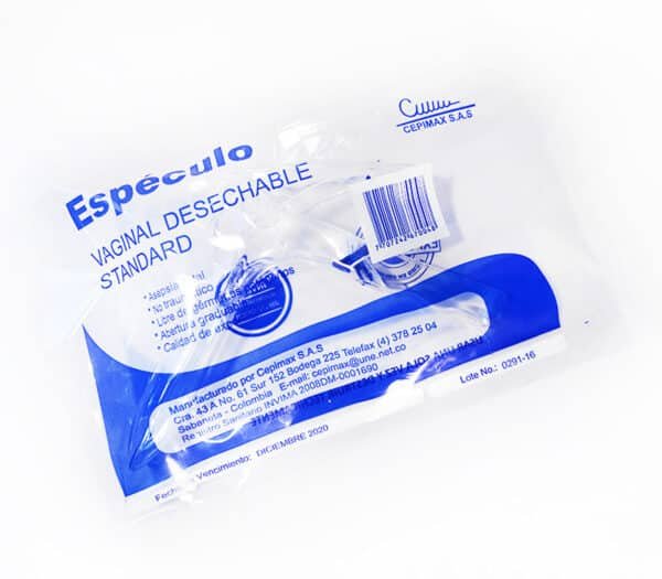 ESPECULO VAGINAL DESECHABLE TALLA M CEPIMAX