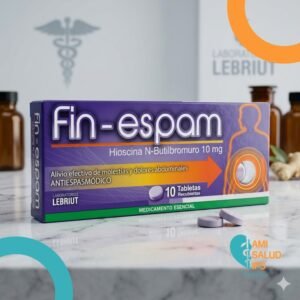 FIN-ESPAM HIOSCINA N-BUTILBROMURO 10MG C*10 TABLETAS RECUBIERTAS LEBRIUT