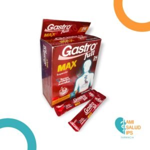 GASTROFULL MAX SACHET ALGINATO DE SODIO 2.5G BICARBONATO DE SODIO 2.67G SACHETS