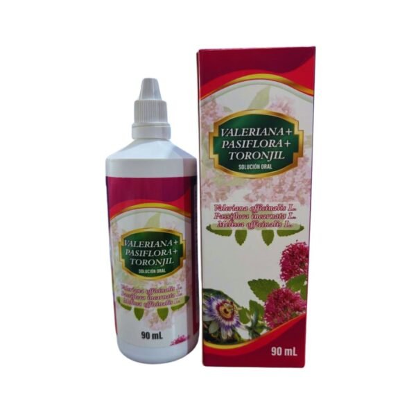 VALERIANA + PASIFLORA + TORONJIL SOL ORAL GOTAS FCO*30 ML TOTAL MAX
