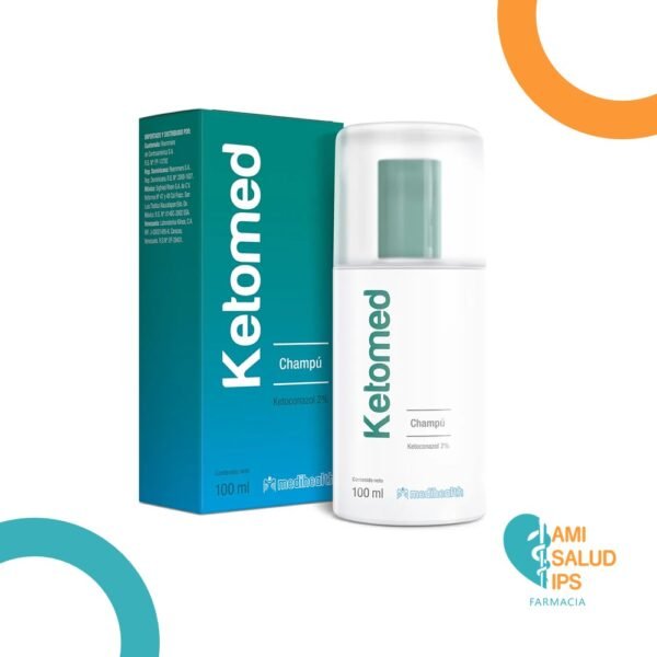 KETOCONAZOL 2G/100ML (2%) SHAMP FCOX100ML CX1 KETOMED