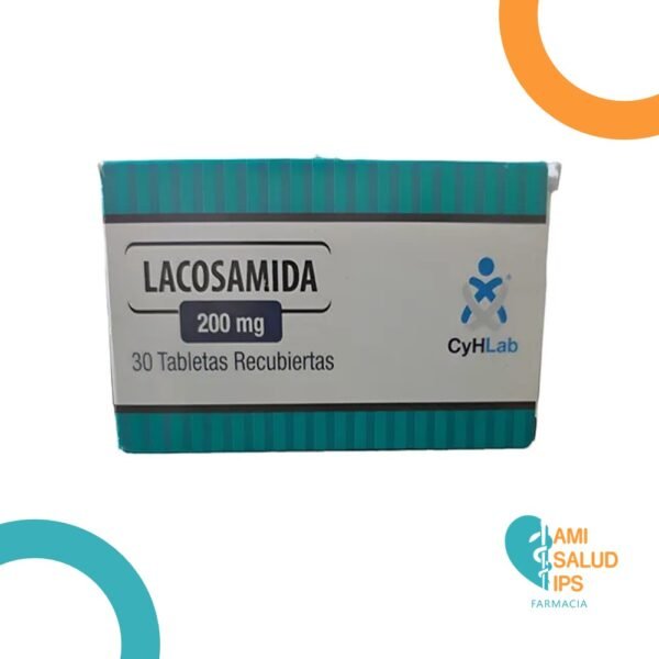LACOSAMIDA 200 MG TABLETA RECUBIERTA CLINICOS Y HOSPITALRIOS