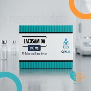 LACOSAMIDA 200MG C*30 TABLETAS RECUBIERTAS CYH LAB