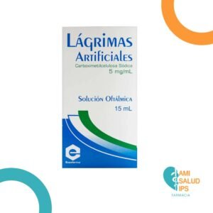 CARBOXIMETILCELULOSA SODICA AL 0.5% LAGRIMAS ARTIFICALES FRASCO X 15ML EXPOFARMA