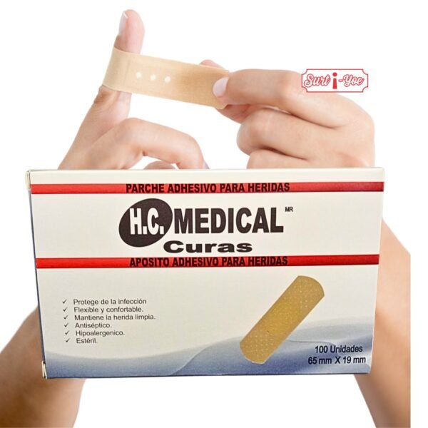 CURAS ADHESIVAS COLOR PIEL HC MEDICAL