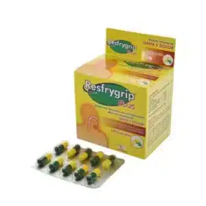 RESFRYGRIP CAPSULA BLANDA ACETAMINOFEN 500MG + CETIRIZINA 5MG + FENILEFRINA 10MG + CAFEINA 30MG