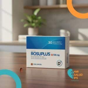 ROSUPLUS ACIDO FENOFIBRICO 135MG / ROSUVASTATINA 20 MG C*30 CAPSULAS BLANDAS DIABETRICS